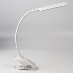 SONNEN / Candeeiro de mesa BR-819C, clip, LED, 8 W, branco