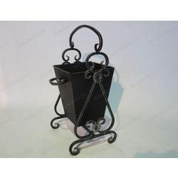 Litter-bin for forged garbage