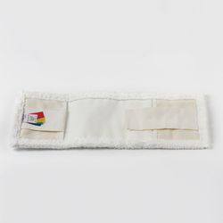 LIMA EXPERT / MOP attachment flat for mop / holder 40 cm, ears / pockets (TYPE U / K), microfiber