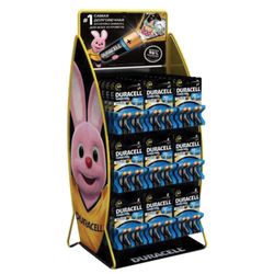 DURACELL / Desktop display for product placement, 3х3 hooks