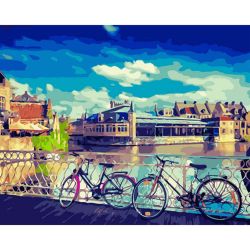 Опт-картина / Sơn theo số 40x50 GX 32758 Đường dành cho xe đạp