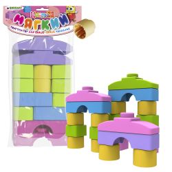 Soft construction set for toddlers. For children from 1 year