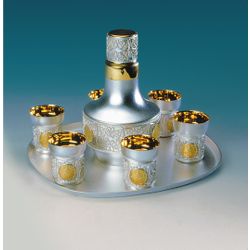 Мстерский ювелир / Gift set for alcoholic drinks No. 64