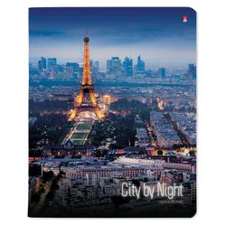 Альт / Cuaderno A5 48 a. soporte, jaula, barniz brillante, "Ciudades nocturnas" / 10 uds.