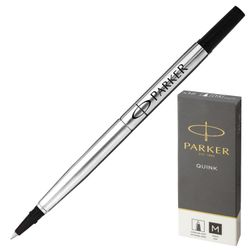 The rod for the handle-roller PARKER "Quink RB", 116 mm metal line letters of 0.7 mm, black