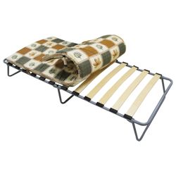 Bed folding (cot), 1900 x800 x350 mm, on slats, with mattress 50 mm, Camilla, ARNO