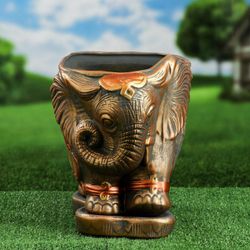 Керамика ручной работы / Flower pot "Elephant" 11 l