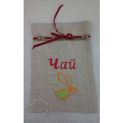 Елецкие кружева / Yelets lace / Bag "Tea" gray