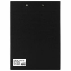 PERSONEL "HER GÜN" tablet klasörü, A4 (230x314 mm), klipsli ve kapaklı, karton / kağıt, RUSYA, siyah