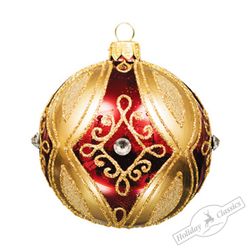 Holiday Classics / Ball burgundy, 8 cm