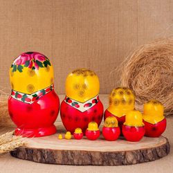 Сималенд / Matryoshka "Semyonovskaya", 10 dolls