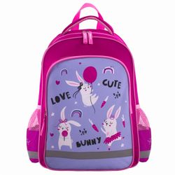 ПИФАГОР / Backpack PIFAGOR SCHOOL for primary school, Funny bunnies, 38x28x14 cm, 229993