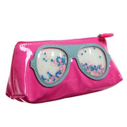 Сималенд / Pencil case for school "Glasses with sparkles"