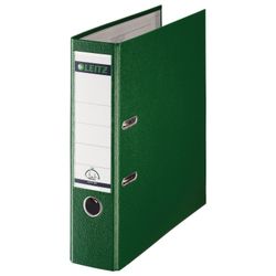 Folder-Registrar LEITZ, the mechanism 180°, coating plastic, 80 mm, green