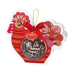 Конфаэль / Confael / Christmas tree toy "Chocolate cockerel"