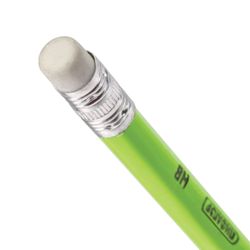 Pencil obstruction PYTHAGORAS, 1 piece, HB, plastic housing green, with elastic band
