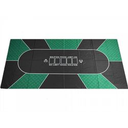 GamesDealer / Yeşil poker bezi (180x90x0.2cm)