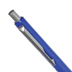 Ballpoint pen PARKER "Vector Standard Blue CT", body blue, stainless steel, blue