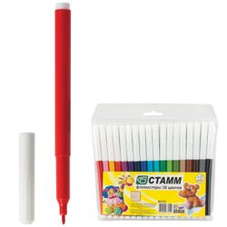 Markers STAMM "Fun toys", 18 colours, ventilated cap, Euro slot