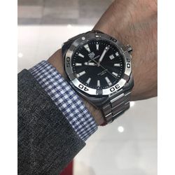 TAG Heuer / स्विस एक्वारासर WBD1110.BA0928 देखता है
