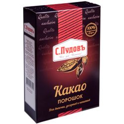 С.Пудовъ / S.Pudov / Cocoa powder 70 g