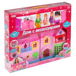 Играем вместе / Jouons ensemble / Jeu éducatif "Maison avec accessoires"