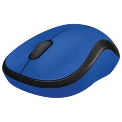 LOGITECH / Wireless mouse M220, 2 buttons + 1 wheel-button, optical, blue-black