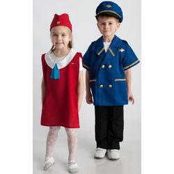 Минивини / Children's costume "Professions. Stewardess"