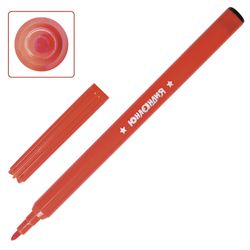 INLANDIA markers 12 colors, "DRAWING LESSONS", ventilated cap, PVC