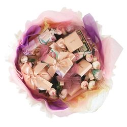 Конфаэль / Confael / Assorted bouquet of dragees, chocolate, marmalade and candies