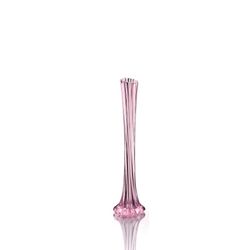 Гусевской Хрустальный завод / Crystal vase for flowers "Ruslan" small pink