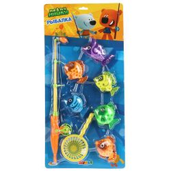 Играем вместе / Let's play together / Game set "Fishing. Mi-Mi-Bears"