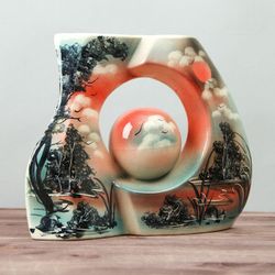 Керамика ручной работы / Table vase "Principle"