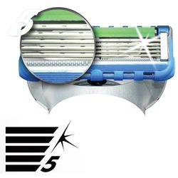 Replacement shaving cassettes 4 pcs. GILLETTE "Fusion ProGlide Power" for men