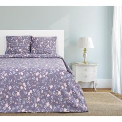 Этель / Euro "Jardim Sombrio" 200 * 217 cm, 220 * 240 cm, 70 * 70 cm - 2 peças, 100% algodão, chita 125 g / m2