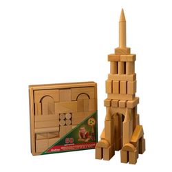 DESIGNER wooden TABLE in the open packaging in the thermo - 50 parts are not painted for children from 3 years