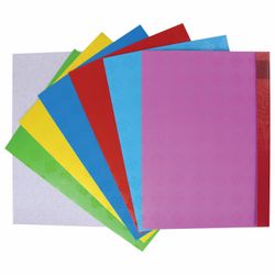 彩色纸板 A4 PAINTED（光面），“FLOWER PATTERN” 6 种颜色，在一个文件夹中，岛的宝藏，200x290 毫米