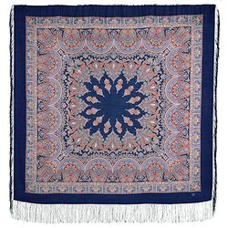 Павловопосадский платок  / "Magic Dance" scarf with silk fringes