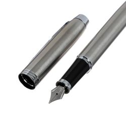 Parker / Fountain pen IM Essential F319 Brushed Metal CT F 0.8 mm