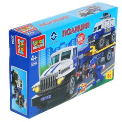 Город мастеров / City of masters / Constructor "Police Ural-carrier with a jeep"
