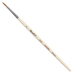 Art brush ROUBLOFF (Rublev) columns, round, No. 2, short handle