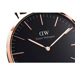 Daniel Wellington / डैनियल वेलिंगटन / क्लासिक ब्लैक DW00100139