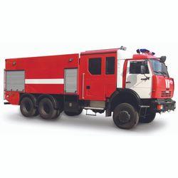 Fire-fighting tank truck АЦ 7,5 40 KamAZ-65111