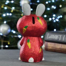 Хорошие сувениры / Piggy bank "Mister Pajamkin in red"
