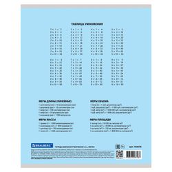 BRAUBERG / Notebook 12 y. "ECO", cage, cover thick coated paper, ASSORTED / 20 pcs.