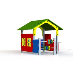 Children's Playhouse with accounts К005 powder paint