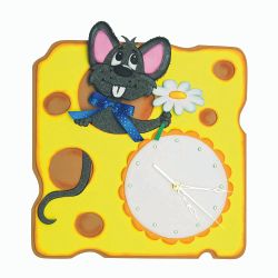 Art set for hours "mouse" 38х39 cm