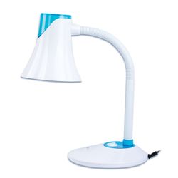 SONNEN / Table lamp OU-607, on a stand, E27 base, white / blue