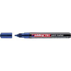 EDDING / Edding / Marker vernik parlak, yuvarlak uç, 1-2 mm Mavi