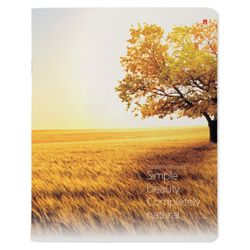 Альт / Notebook A5 48 y. suporte, gaiola, verniz brilhante, "Paisagens" / 10 unid.